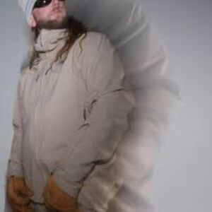 Morrow L Snowboarding Jacket Beige With Design On Sleeve